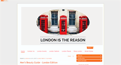 Desktop Screenshot of londonisthereason.com