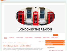 Tablet Screenshot of londonisthereason.com